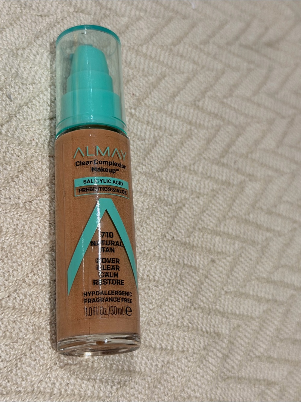 Almay Clear Complexion Makeup - Teal Accents & Natural Tan
